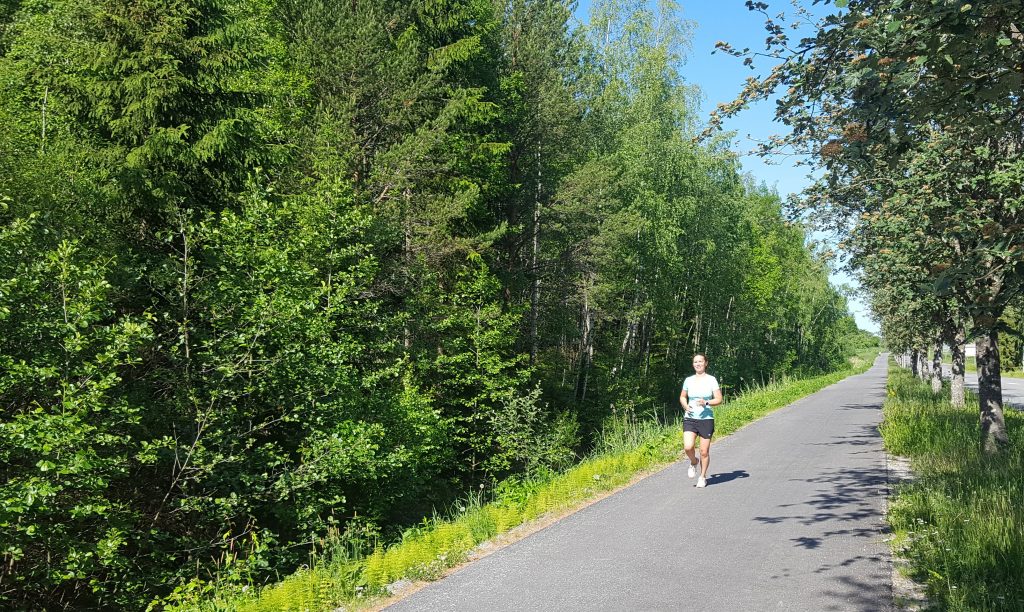 sista förberedelser inför loppet